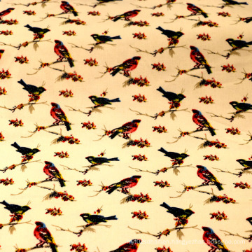 Birds Print Cotton Fashion Fabric